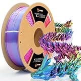 Lovoon PLA Silk Triple Silk Rose Red/Sky Blue/Yellow
