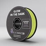 Black Magic 3D PLA Glow Yellow