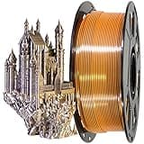 Mika3D PLA Silk Dual Black/Orange